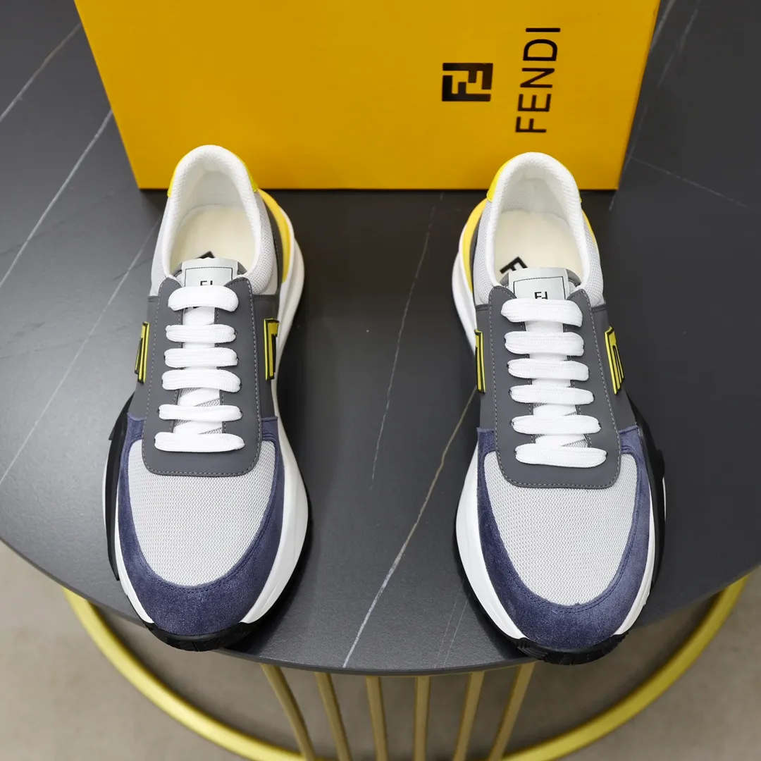 Men's men's shoes 290🔥Brand: FENDI Size: 38-44 (45, 46 customized) Grade: Original quality High version Material: Imported cowhide ➕ High-quality and comfortable lining Original lightweight non-slip outsole Style category: Travel Fashion casual shoes Versatile trend